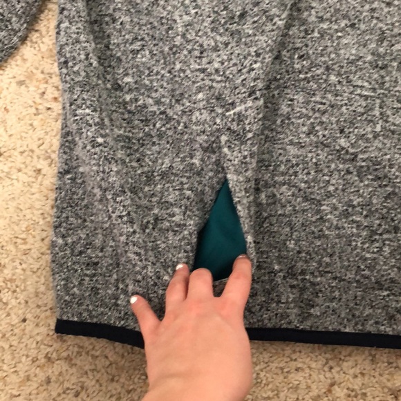 Navy & Grey Pull-Over Sweater - Picture 4 of 5